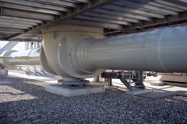 Строительство газопровода "Северный поток-2" в Германии Строительство газопровода "Северный поток-2" в Германии