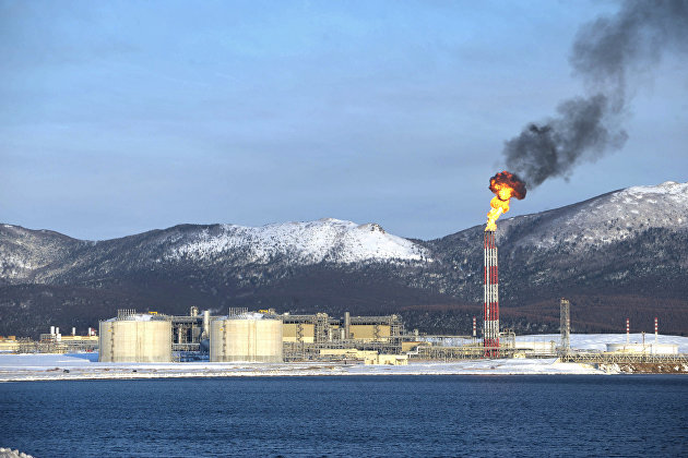 Первый в России завод по производству сжиженного природного газа (проект «Сахалин-2»)