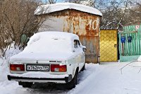 Гаражи в Подмосковье. Металлический гараж в городе Люберцы Московской области.