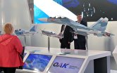 Стенд Объединенной авиастроительной корпорации.