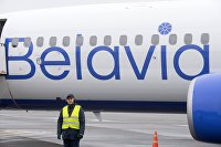 самолет белорусской авиакомпании "Белавиа"