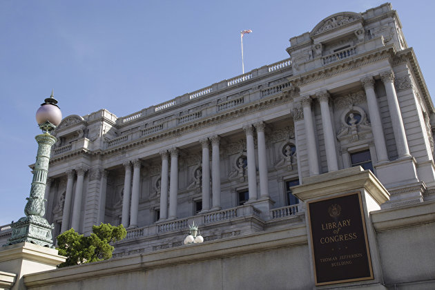 Библиотека Конгресса США в Вашингтоне. Основана 24 апреля 1800 года.