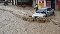 Наводнение в Ялте после ливней