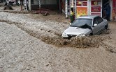 Наводнение в Ялте после ливней