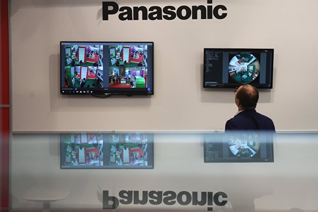 Стенд компании Panasonic на международной выставке Securika Moscow в Москве