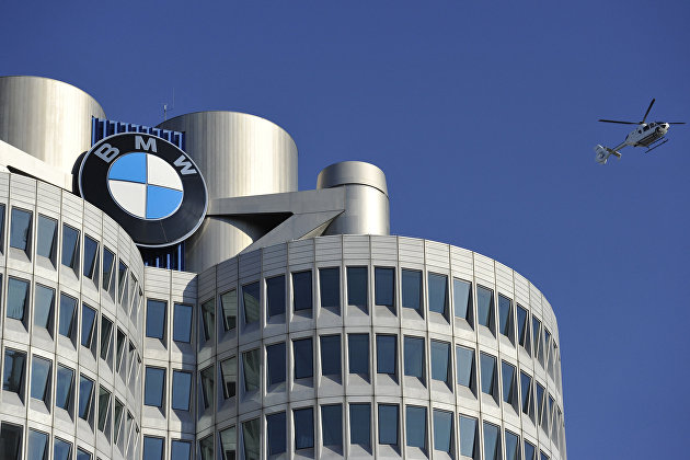 Торгово-выставочный комплекс "Мир BMW" в Мюнхене.