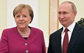 Встреча Путина с Меркель 11 января 2020 г.