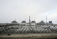 Панорама строительства Запорожской атомной электростанции