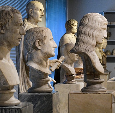 Новое открытое хранение античной скульптуры в Эрмитаже