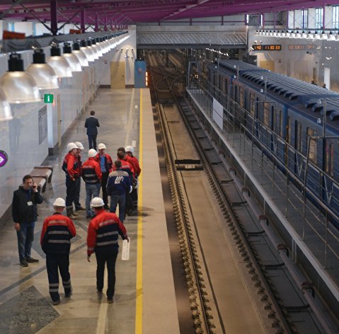Подготовка к открытию новых станций метро в Санкт-Петербурге