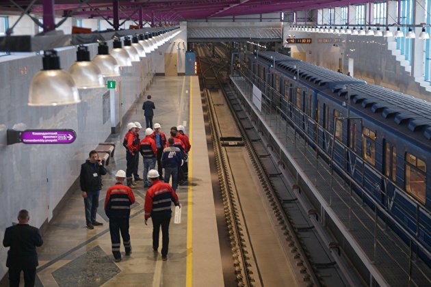 Подготовка к открытию новых станций метро в Санкт-Петербурге