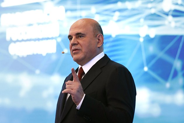 Премьер-министр РФ М. Мишустин.