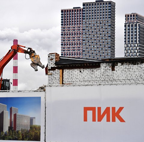 Строительство жилого комплекса у метро "Черкизовская" в Москве