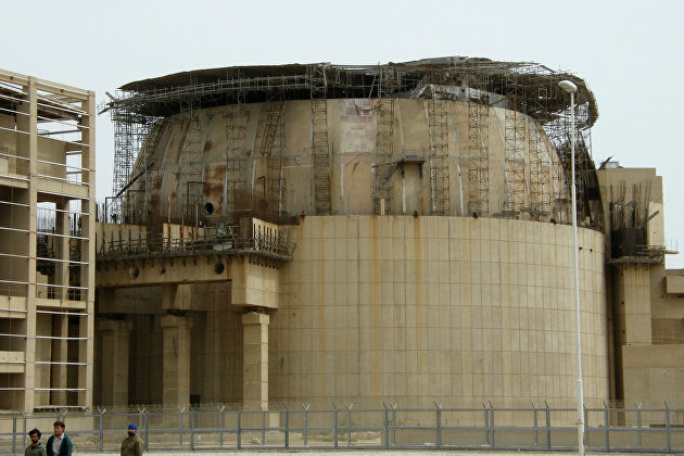 Атомная электростанция в Бушере (Иран)