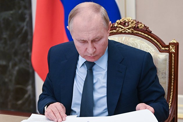 Президент РФ В. В. Путин