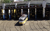 Трамвайное депо имени Апакова, старейшее московское депо.