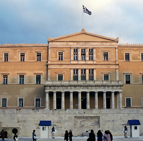 Здание греческого парламента