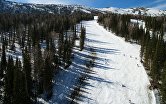 Горнолыжный курорт Шерегеш в Кемеровской области