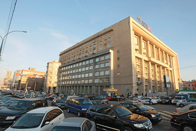 Здание Центросоюза (ныне - здание Федеральной службы государственной статистики) на ул. Мясницкая в Москве.