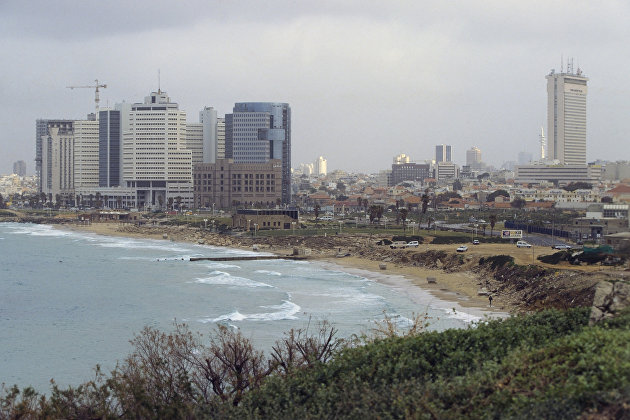 Виды Израиля. Тель-Авив - столица Израиля.