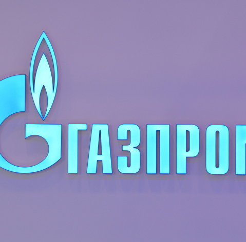 Логотип энергохолдинга "Газпром"