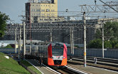 Запуск электропоезда "Ласточка" по маршруту Новосибирск - Барнаул