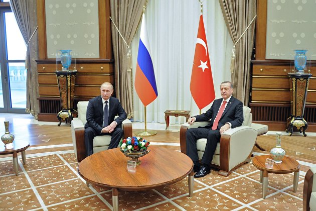 Президентами России и Турции рассмотрены двусторонние отношения, в их числе авиасообщения и туризм