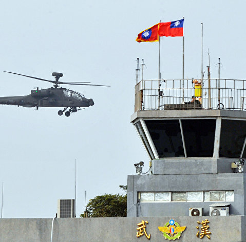 Вертолёт производства США AH-64E Apache ВВС Тайваня