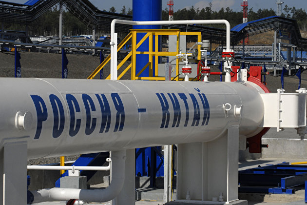Открытие российского участка нефтепровода "Россия - Китай".
