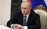 Президент РФ Владимир Путин на заседании президиума Госсовета