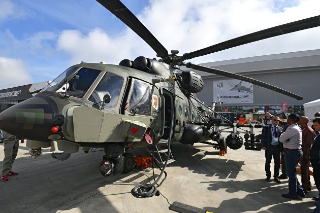 Военно-транспортный вертолет Ми-171Ш Storm