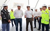 Полпред в ПФО Комаров и глава Самарской области Азаров проверили, как строят дорогу "Обход Тольятти"