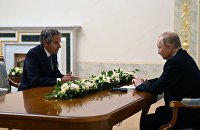 Встреча президента РФ В. Путина с гендиректором МАГАТЭ Р. Гросси