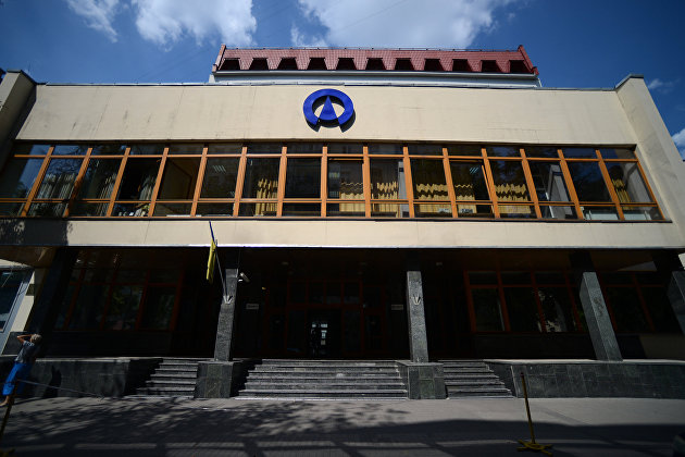 Здание офиса компании "Укрнафта" в Киеве