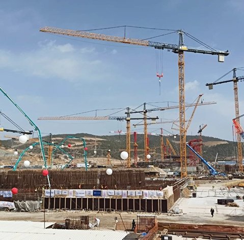 Начало строительства третьего блока АЭС "Аккую" в Турции