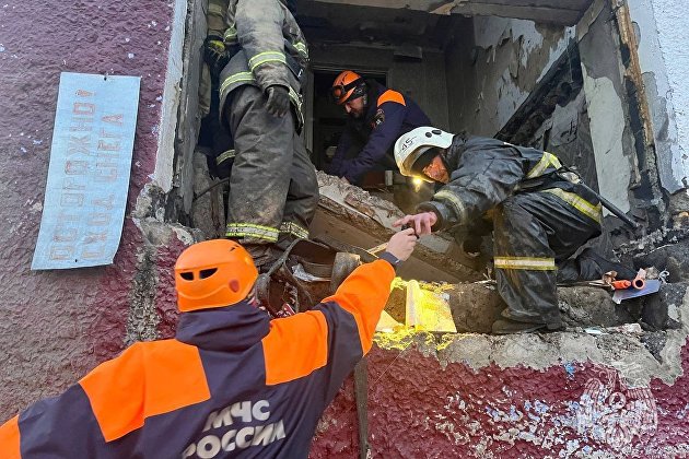 Взрыв газа в жилом доме на Сахалине Взрыв газа в жилом доме на Сахалине