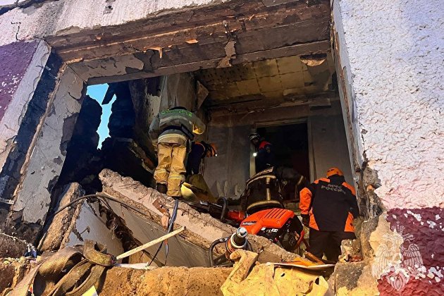 Взрыв газа в жилом доме на Сахалине Взрыв газа в жилом доме на Сахалине