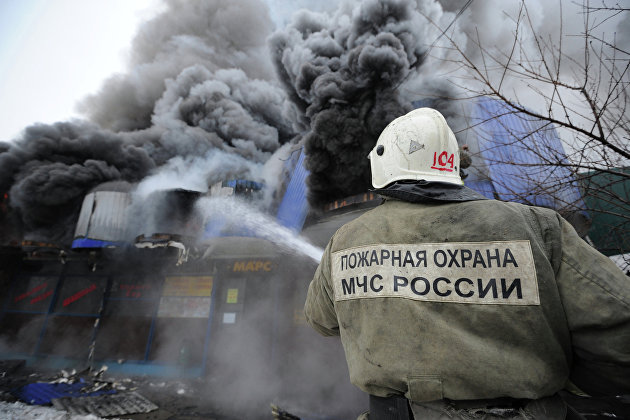 Пожарная охрана. Тушение пожара.