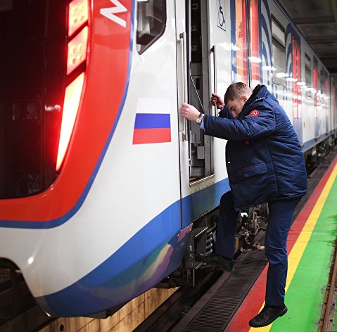Вагоны метро в Москве