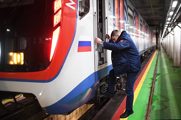 Вагоны метро в Москве