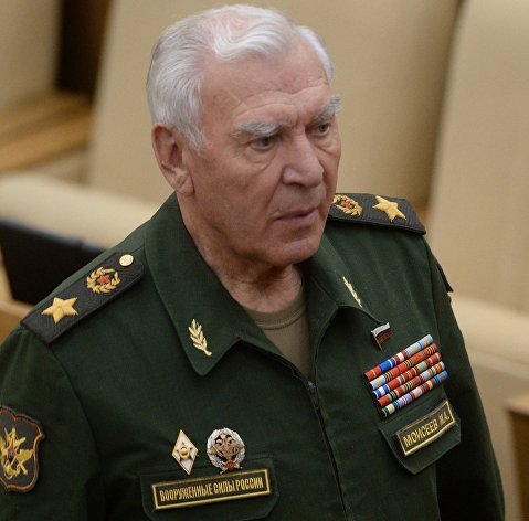 Бывший глава Генштаба Вооруженных сил СССР Михаил Моисеев