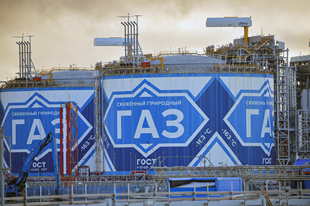 Завод по производству сжиженного природного газа "Ямал СПГ" Завод по производству сжиженного природного газа "Ямал СПГ"