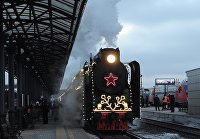 Поезд Деда Мороза в Тамбове