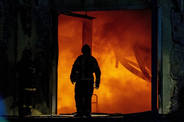 В подмосковном Видном произошел взрыв и начался пожар на Московском коксогазовом заводе