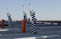 Автомобильный мост между Россией и Китаем в Благовещенске
