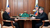 Рабочая встреча президента РФ В. Путина с руководителем ФАС М. Шаскольским
