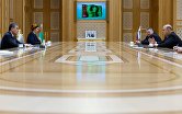 Рабочий визит премьер-министра РФ М. Мишустина в Туркменистан
