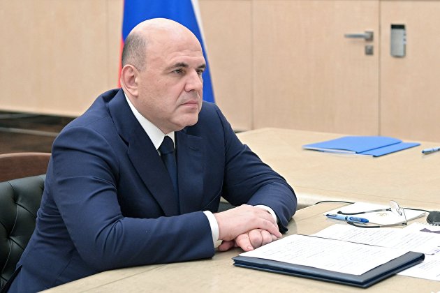 Премьер-министр РФ М. Мишустин встретился с главой Рособрнадзора А. Музаевым