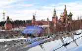 Цифровой арт-объект в парке "Зарядье"