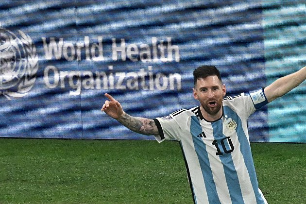 Игрок сборной Аргентины Лионель Месси